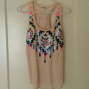 Embellished Tank